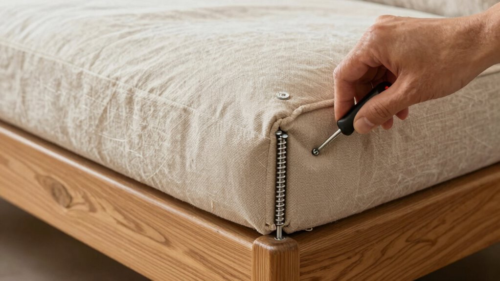lubricate tighten cushion check