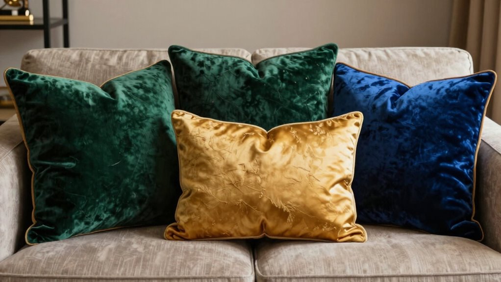 luxurious fabric and details