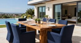 luxury patio dining options