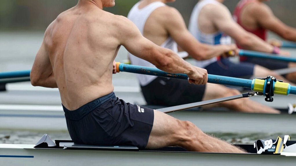 maintain proper rowing form