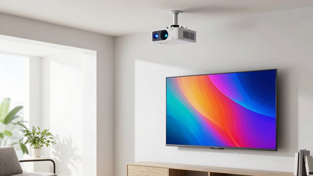 maximize projector brightness effectiveness