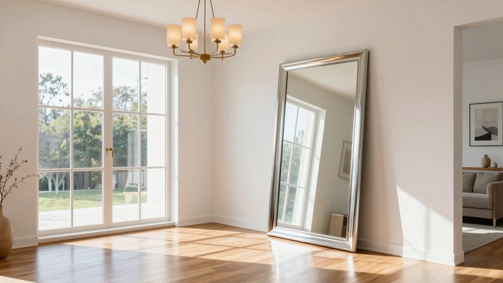 mirror placement boosts brightness