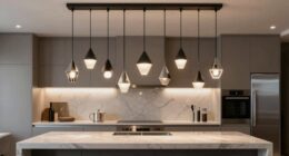 modern kitchen island lighting