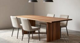 narrow room dining solutions