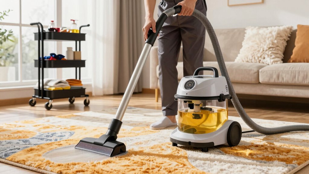 optimal carpet cleaning temperature