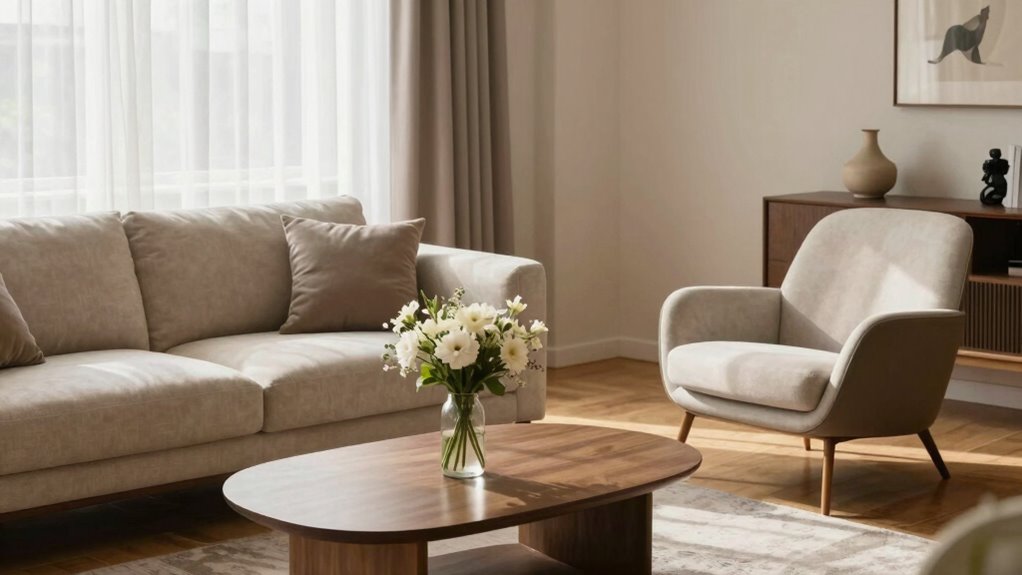 optimal furniture arrangement for interaction