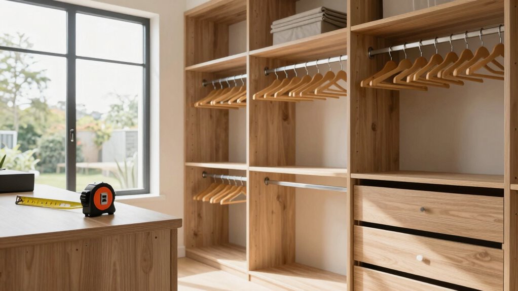 optimize closet storage space