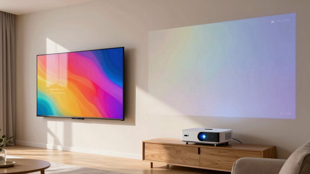 optimize projector placement and calibration