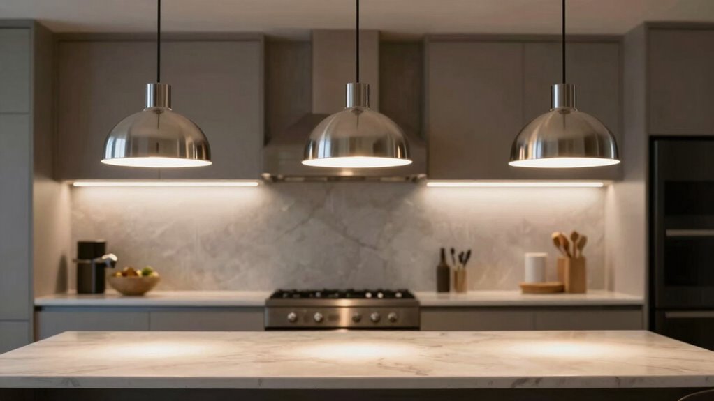 pendant size and quantity