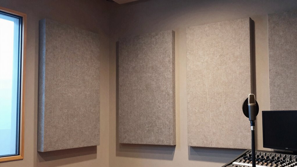 position panels at ear level