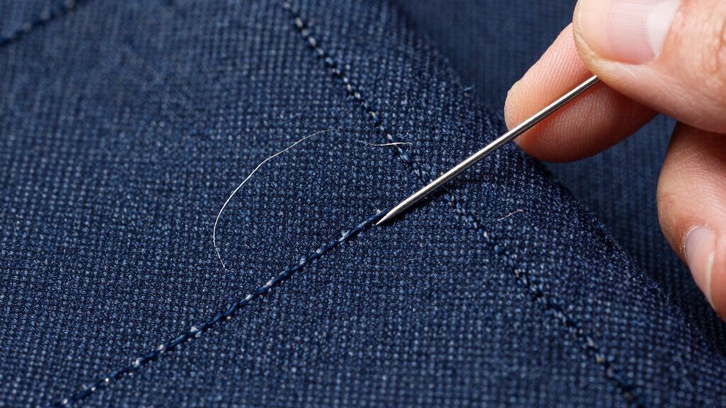 proper needles for thick fabrics