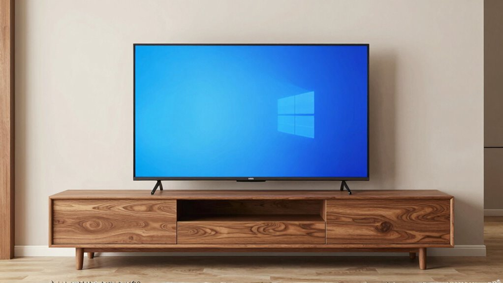 proportional balanced console size