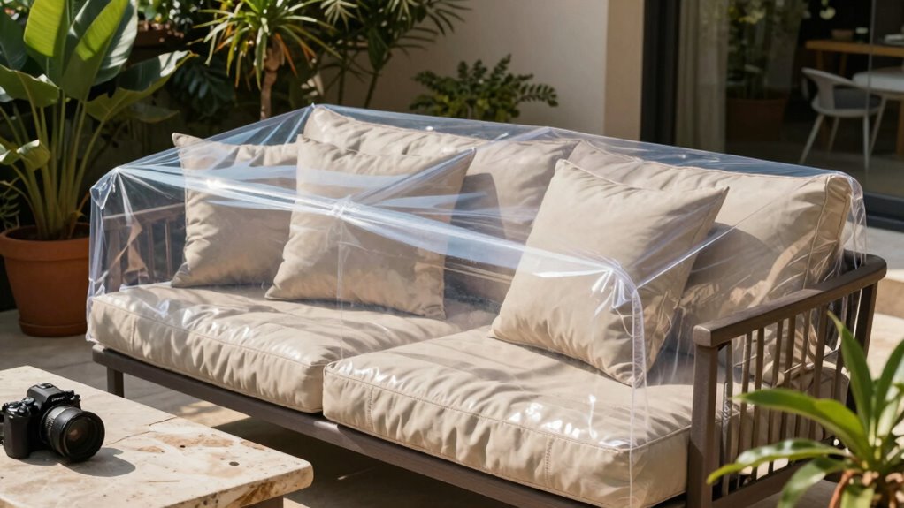 protect cushions with waterproofing