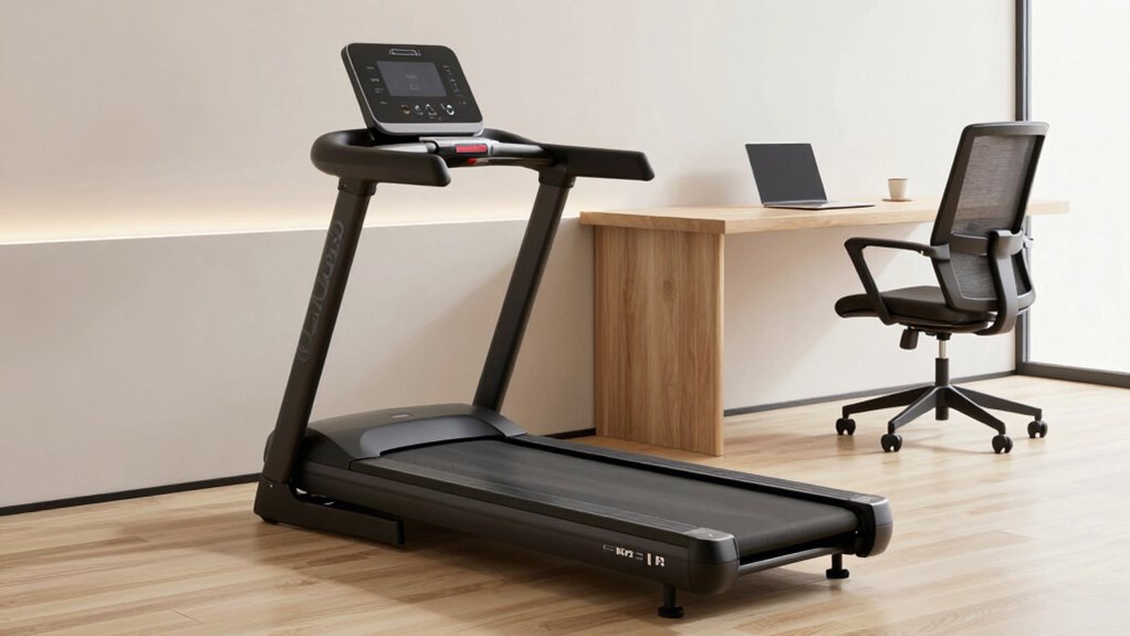 quiet versatile treadmill features