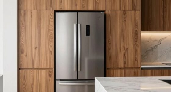 refrigerator cabinet depth measurement