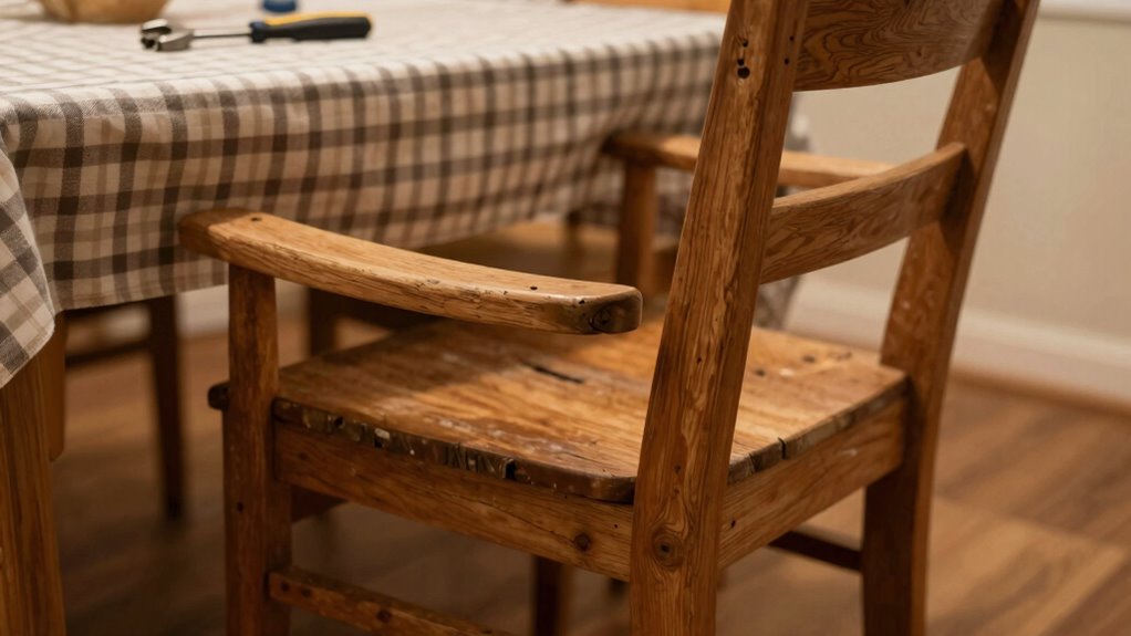 replace or reinforce chairs