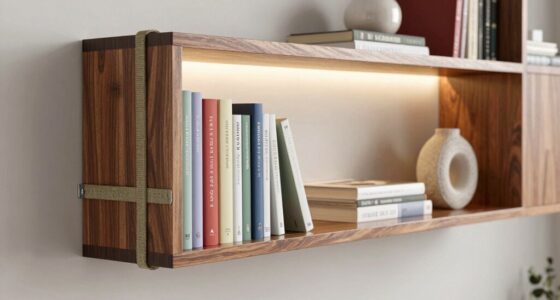 secure bookcase without damage