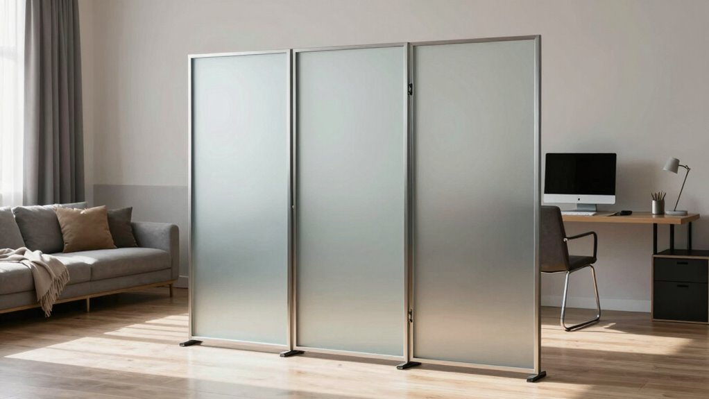 simple quick room divider installation