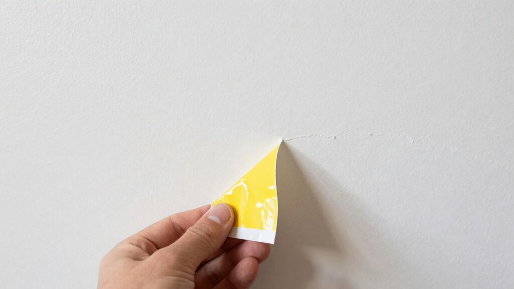 smooth flaw free wallpaper application