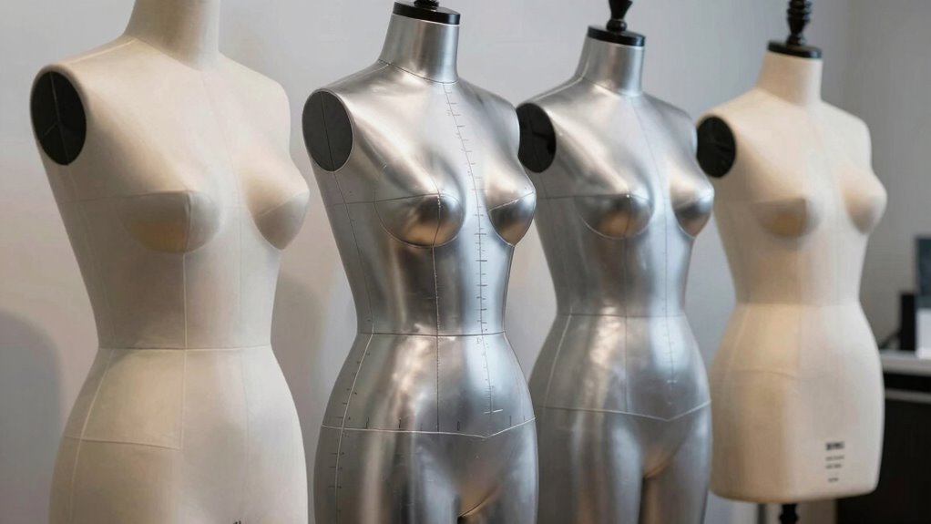 standard dress form sizing