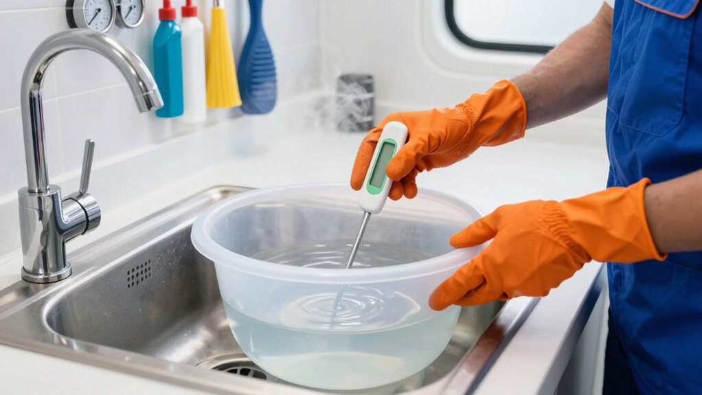 test water temperature regularly