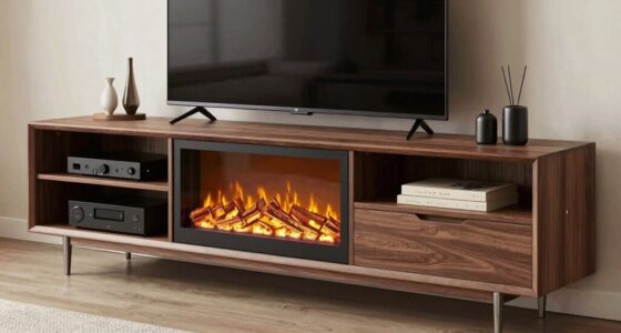 top 15 75 inch electric consoles