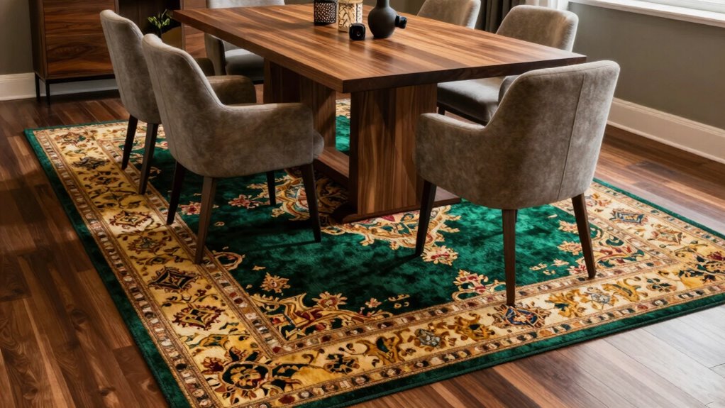 top 8x10 dining rugs