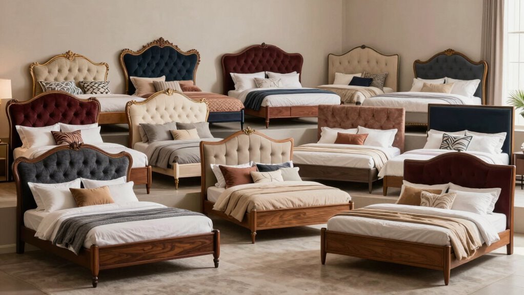 top bed frame headboard selections