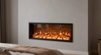 top bedroom wall electric fireplaces