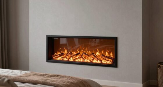 top bedroom wall electric fireplaces