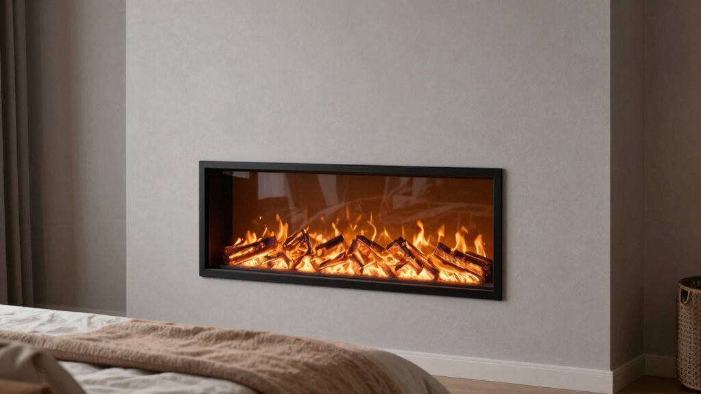 top bedroom wall electric fireplaces