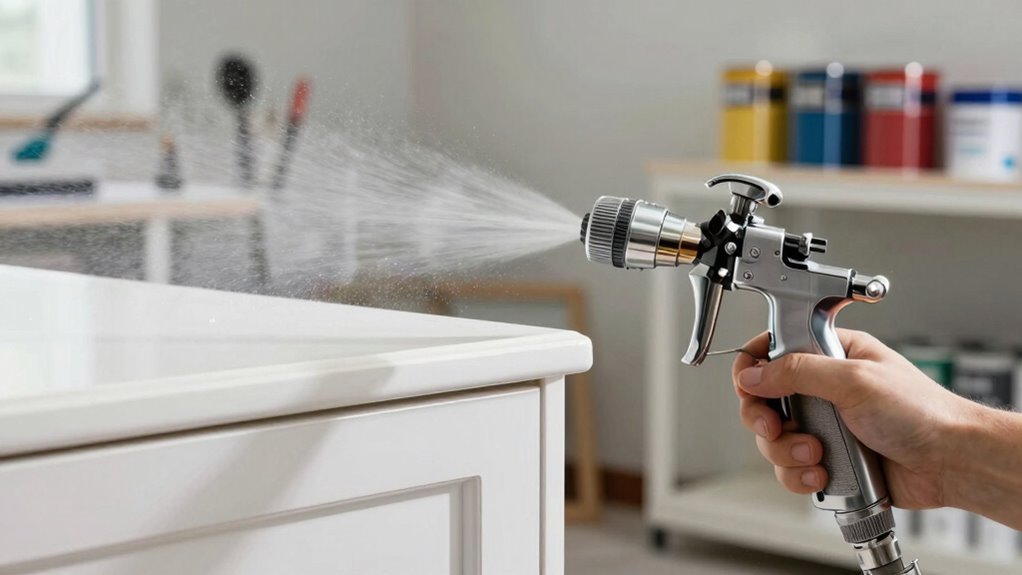 top cabinet paint sprayers