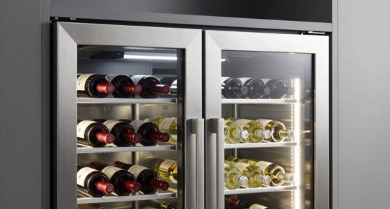 top dual zone wine fridges