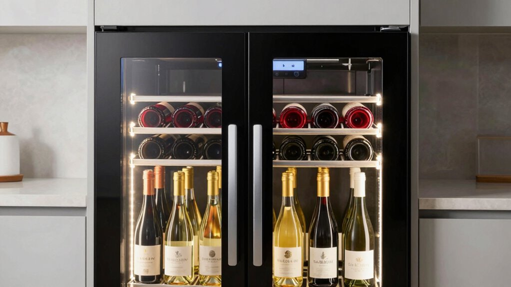top dual zone wine refrigerators