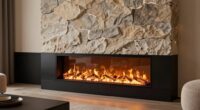 top electric fireplace inserts