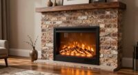 top electric fireplace inserts