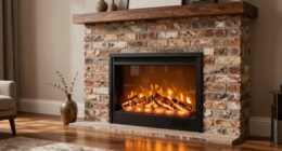 top electric fireplace inserts