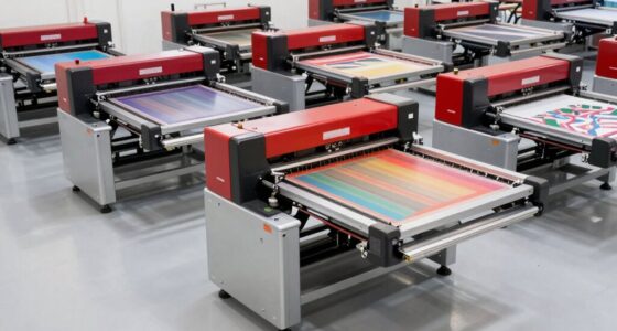 top fabric screen printing presses