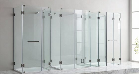 top frameless shower kits