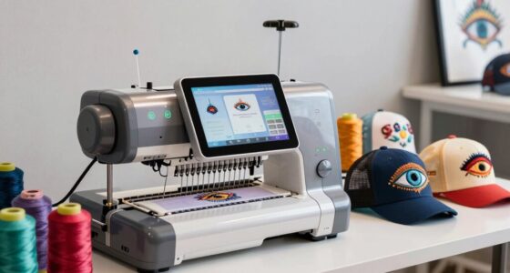 top hat embroidery machines