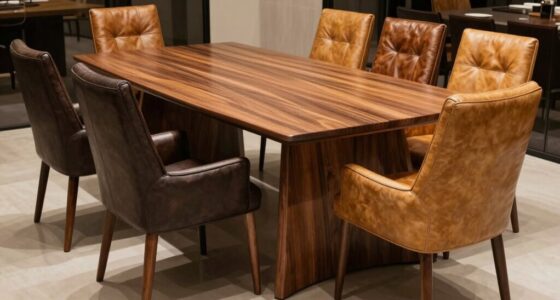 top leather dining chairs