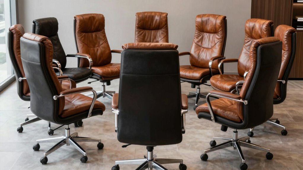 top leather office chairs