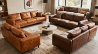 top leather sectional sofas