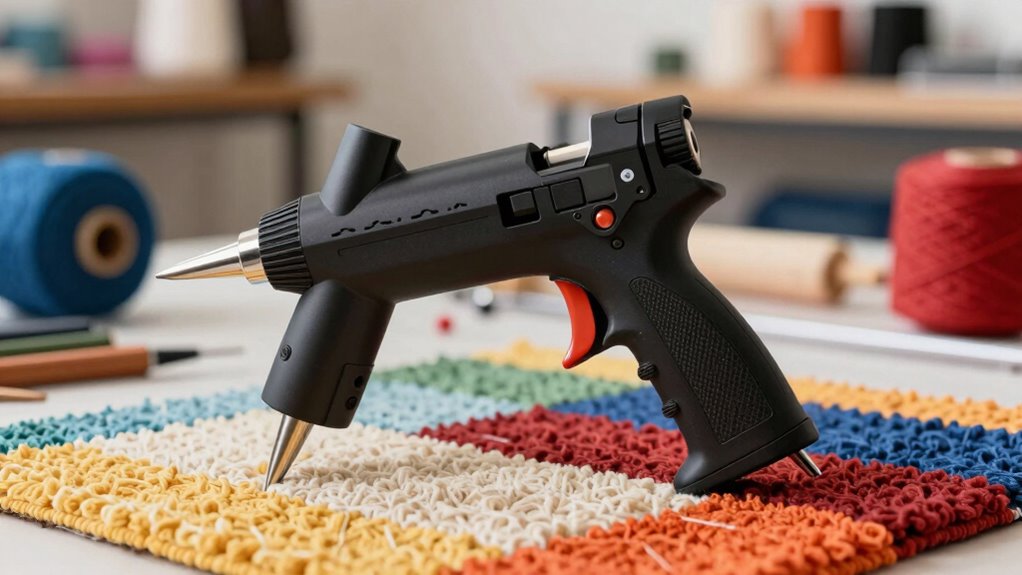 top loop pile rug guns