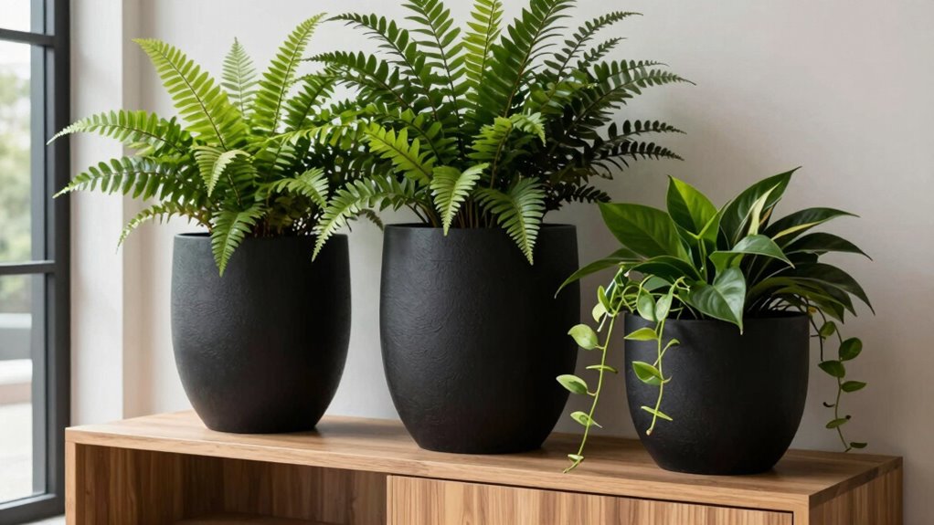 top modern indoor planter sets