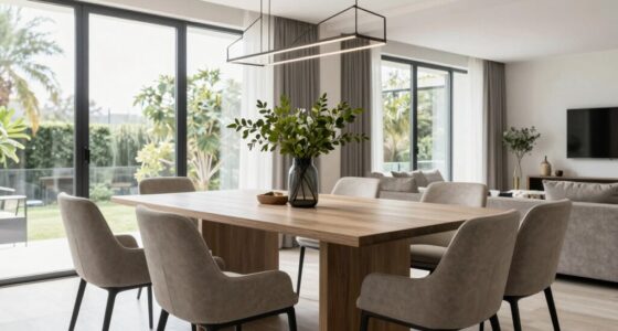 top open concept dining sets