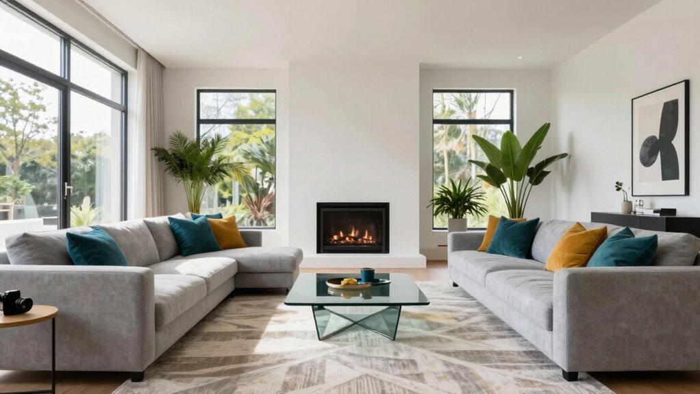 top open concept sectional ideas