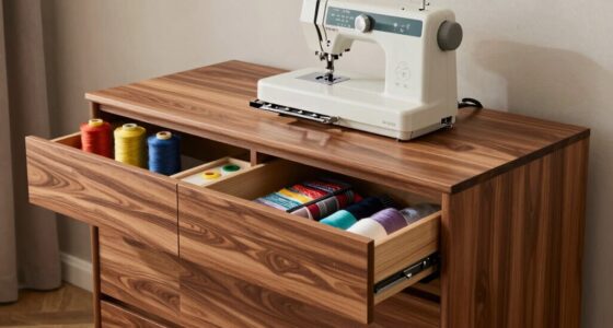 top quilting sewing cabinets