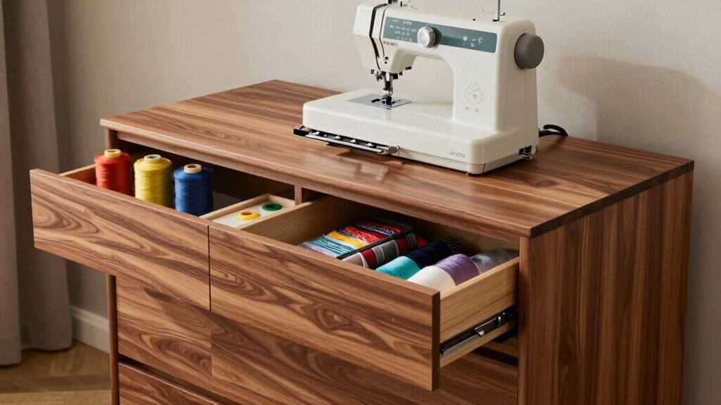 top quilting sewing cabinets