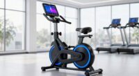 top screen enabled exercise bikes
